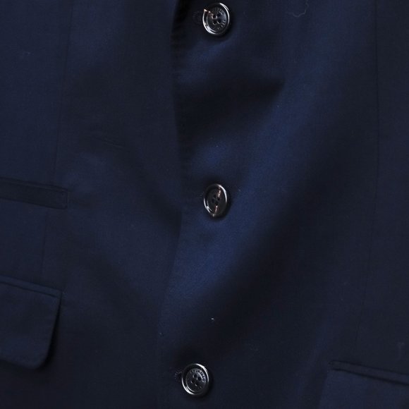 Brunello Cucinelli Dark Blue Unstructured Wool Blazer - Picture 9 of 14